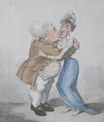 Thomas Rowlandson (1757-1827), hand coloured etching,