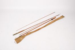 A 19th century French flower or fruit picker and a fishing rod.