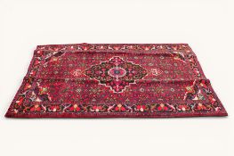 A 20th century Bakhtiari Persian rug.