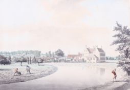 Samuel Hieronymous Grimm (Swiss, 1733-1794) pen, ink and watercolour,