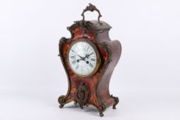 A late 19th century French mantel clock.