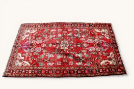 A 20th century Persian rug.