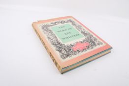 Whistler & Fuller - The Work of Rex Whistler 1960 1st edition. With dust wrapper.