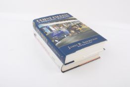 Two books signed by the author. Consisting of James B.