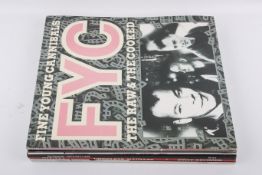 Nine assorted LP vinyl records mostly 1980s.