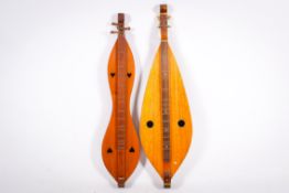 Two Appalachian style dulcimers.