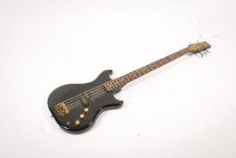 A Westone Thunder I-A electric bass guitar.
