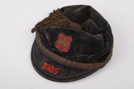 A circa 1925 E.C. Devereux of Eton sporting cap.