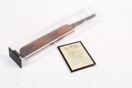 Cricket interest - signed Jack Hobbs (Surrey & England), 1927 cricket bat (af).