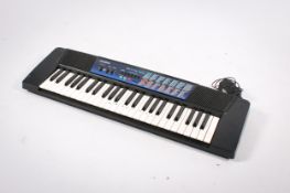 A Casio CTV-120 electronic piano keyboard.