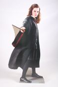 Emma Watson - Hermione Granger Harry Potter character life size cardboard cut-out figure.