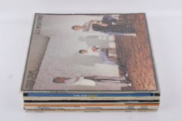 Sixteen Paul Weller - The Jam and The Style Council LP vinyl records.