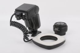 An Olympus Digital Macro photography set-up.