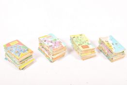 A collection of American geographical society books.