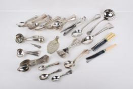 A large quantity of Walker & Hall silverplated and other cutlery.