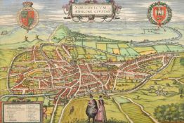 Braun (Georg) and Franz Hogenberg - Norwich.