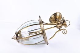 A contemporary ceiling lantern.