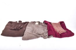Three ladies designer 100% cashmere jumpers.