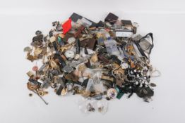 An assortment of costume jewellery, watches and collectables.