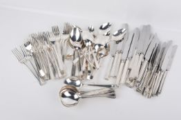 A collection of Viners flatware.