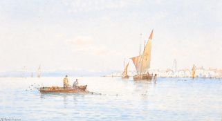 George Stanfield Walters, watercolour.