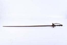 A replica circa 1640 English Officers Rapier sword.