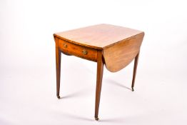 A George III mahogany Pembroke table.