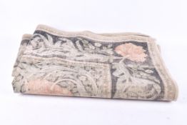 Morris & Co machine washable Ruggable Pimpernel Jade rug.