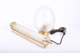 Two assorted modern lights.