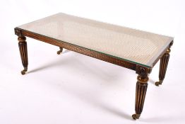A John Tanous Limited coffee table.