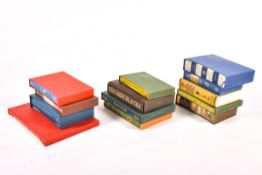 A collection of assorted Folio Society books.