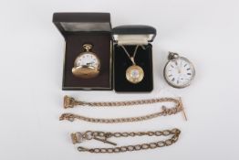 A collection of watches and related items.