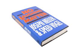Joseph Heller 'No Laughing Matter'. Signed, published 1986, first UK edition, in dustwrapper.