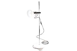 A late 20th century adjustable floor lamp.