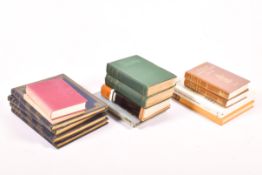 A collection of miscellaneous books. Including Alfred Lord Tennyson, Gray's Elegy, etc.