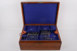 A part canteen of Ryals silverplated cutlery.