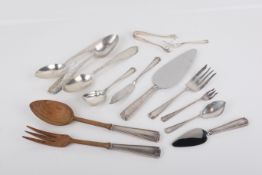 A small group of early 20th century Gorham sterling silver and other flatware.