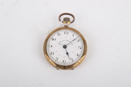 A vintage 'Railway Timekeeper Specially examined' gold plated pocket watch.
