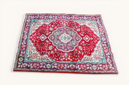 A 20th century Persian rug.