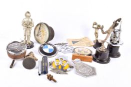 Collection of assorted automobilia.