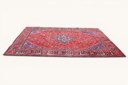 A 20th century Persian rug.