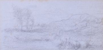 Pencil sketch - landscape.