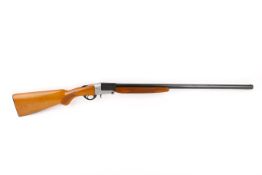 BSA single barrel 12 gauge shotgun.