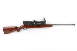 Mossberg .22 self loading rifle. S/n 39672. With Baska 3/9x40 scope. Section 1 Licence Required.