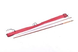 Vintage ABU 'Feralite' 8910 Zoom 9' tubular glass fly rod.