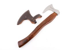 X Hunting Knife axe. Total length 46cm.