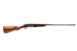 A Webley & Scott single barrel 12 bore shotgun. S/n 80710, full choke.