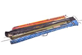 Four Coarse Fishing Rods.