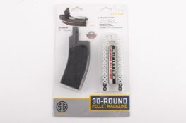 A Sig Sauer 30-Round Pellet magazine - .177 Cal. In blister pack.