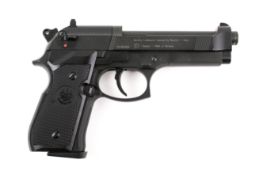 Pietro Beretta M 92 FS gas operated CO2 air pistol, cased. Cal. .177/4.5mm, s/n H141850655.